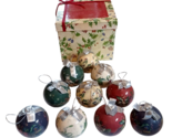 Tracy Porter Sweet Tidings 10 Piece Signed Hand Crafted Ornament Set 2004 - $22.72