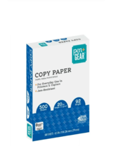 Copy Paper, 8.5&quot; x 11&quot; Sheets Printer Paper 1 Ream 500 Sheets White Bran... - £9.13 GBP