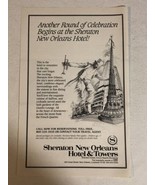 1990s Sheraton New Orleans Hotel And Towers Vintage Print Ad pa23 - $7.91