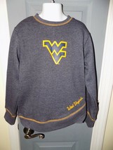 Russell West Virginia Mountaineers Long Sleeve Sweatshirt Size M (7/8) Girl&#39;s - £16.06 GBP