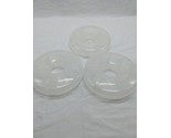 Lot Of (3) Clear Circular 5 Compartment Board Game Component Storage - £28.02 GBP