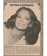 Jaclyn Smith teen magazine pinup clipping getting experience pix - $2.06 CAD