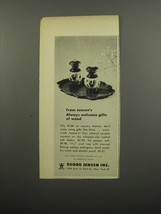 1951 Georg Jensen Advertisement - Ceramic Rooster Salt and Pepper Shakers - $18.49