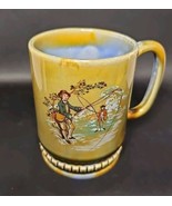 Vintage Wade Irish Glaze Porcelain Half Pint Tankard Shape I.P.1 Fishing... - $53.17 CAD