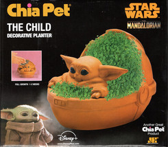 CHIA PET STAR WARS THE MANDALORIAN THE CHILD DECORATIVE PLANTER - NEW! - £20.06 GBP