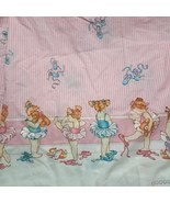 Vintage Daisy Kingdom Ballerina Babies Border Fabric 4339 Springs Cotton... - $3,516.26 MXN