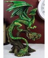 Dryad Gaia Tree Earth Adult Mother Dragon Perching On Branch Statue Anne... - €59,93 EUR