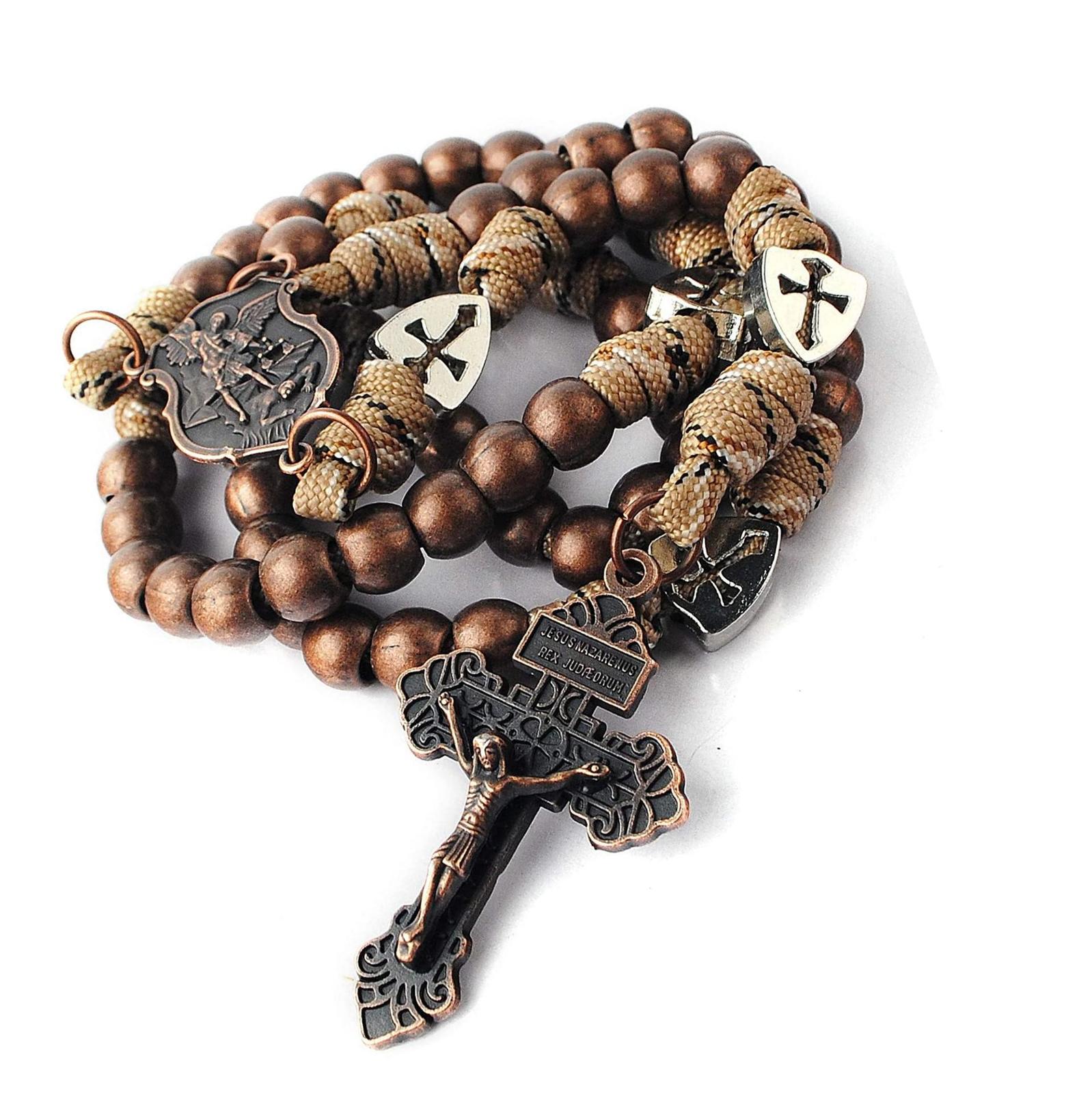 Large and Heavy Antique Bronze Metal Beads Rugged - $109.95