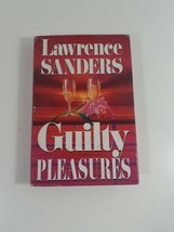 guilty Pleasures By Lawrence Sanders 1998  hardcover dust Jacket fiction novel - $5.94