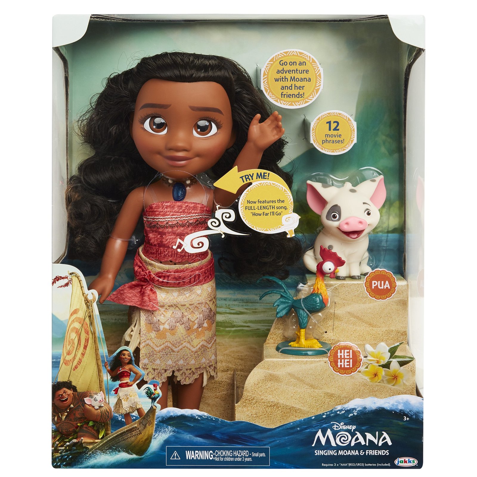 Moana Disney's Singing Adventure Doll and Friends Doll Playset Item image 6