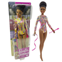 New Barbie Mattel Rhythmic Gymnast Doll With Brunette Hair 12&quot; - $20.33