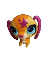Hasbro Littlest Pet Shop LPS Sing A Song Pup 2011 Orange Pink 3.5&quot; - £6.49 GBP
