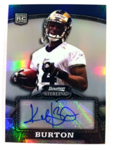 KEENAN BURTON 2008 Bowman Sterling Refractor 103/199 #134 Rookie Auto RC - $1.32