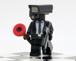Custom Mini-figure Skibidi Toilet Man Camera man Monitor Scientist  buil... - £1.94 GBP