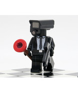 Custom Mini-figure Skibidi Toilet Man Camera man Monitor Scientist  buil... - $3.41 CAD