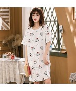 Sleep Wear Soft Cotton Blend Night Shirt Lounge Wear Cat Print XL 2XL 2XL - €13,82 EUR