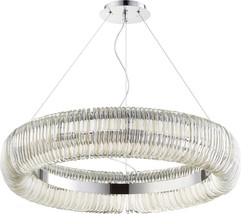 Pendant Light CYAN DESIGN BEAMING AROUND 3-Light Chrome Glass Iron G9 40W - £2,188.63 GBP