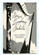 Denver Symphony Orchestra Program 1968 All Tschaikowsky  - $15.84