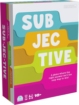 , Subjective, a Personality Trivia Game for Fun Family Game Night, Kids ... - £28.27 GBP