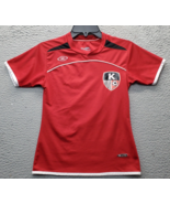 Kingston Youth Soccer Association Xara Shirt Youth Red Short Sleeve Pull... - $217.05 MXN