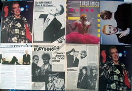 ANNIE LENNOX ~ 22 Color, B&amp;W Clippings, Articles, PIN-UPS, Eurythmics, 1983-1992 - £6.55 GBP