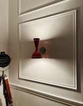 Set of 2 Beautiful Wall Scone Brass Handmade Modern Italian Diabolo Light Fixtur - £177.35 GBP
