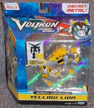 2017 Voltron Yellow Lion Diecast Metal Figure New In The Package - £47.54 GBP