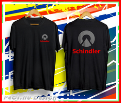 New T-Shirt Schindler elevators escalators company Logo Edition T-Shirt ... - £23.97 GBP+