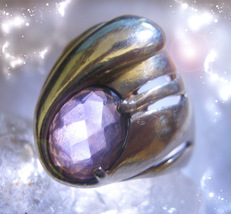 HAUNTED RING THE ILLUMINATED SKY MASTERS RITE EXPAND POWER SECRET OOAK MAGICK image 2