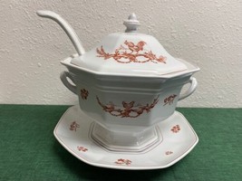 Wedgwood CHANTECLER Rooster Soup Tureen with Base and Lid and Ladle England - $259.99