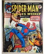 SPIDER-MAN COMICS WEEKLY #52 (1974) Marvel UK Iron Man Ka-Zar Thor VG - $27.64 CAD
