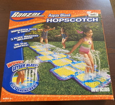 NEW Banzai Aqua Blast Hopscotch Water Splash Pad Sprinkler NIB - £38.93 GBP