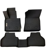 OREALTREND Floor Mats  for BMW X3 F25 / X4 2011-2018 Black TPE All-Weather - $139.99