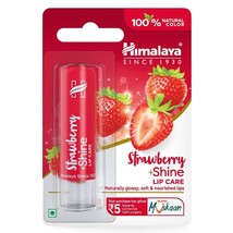 Himalaya Herbals Strawberry Shine Lip Care, 4.5g (Pack of 1) - £8.71 GBP