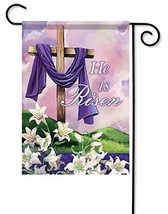 Holy Times Easter Garden Flag-2 Sided Message,13&quot; x 18&quot; - £18.04 GBP