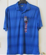 Greg Norman Performance Short Slv Polo BLUE (ECLI) Men&#39;s Sz XL-XXL  NWT ... - $21.36