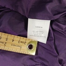 Outback Trading Co. Ladies Purple Microsuede Grand Prix Quilted Vest Size Small  image 6