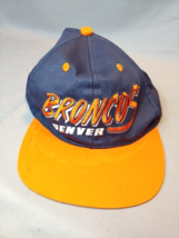 Denver Broncos Hat Cap NFL Team Apparel One Size adjustable adult - £8.64 GBP