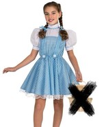 Rubie&#39;s The Wizard of Oz Girls&#39; Dorothy Dress Costume Sz Child Small 4-6... - £22.92 GBP