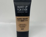 Make Up For Ever Matte Velvet Skin Full Coverage Foundation Y315~New~Aut... - $31.67