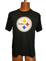 Reebok NFL Pittsburgh Steelers Shirt Mens Size Large Black Short Sleeve  - £7.98 GBP