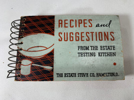 RARE The Estate Stove Co. Recipes and Suggestions Cookbook 1930s Book - ... - £16.84 GBP