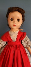 Madame Alexander Vintage Hard Plastic Little Women Jo Doll 14&quot; - £94.24 GBP