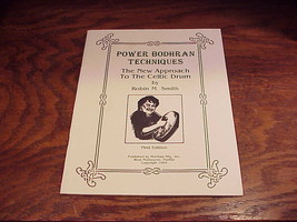 Power Bodhran Techniques Softback Book by Robin M. Smith, for Celtic Drum - $9.95