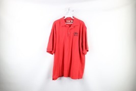 Vintage 90s Streetwear Mens XL Faded Spell Out Ford Racing Collared Polo... - £35.37 GBP