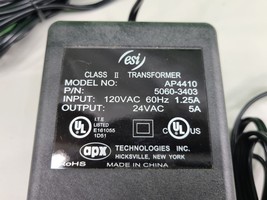 ESI Communications 24VAC 5.0A Class 2 AP4410 Power Supply 5060-3403 - $908.99 MXN