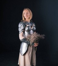 Medieval Female Metal Costume Easy to Wear Handmade Fantasy Armor For-
show o... - £377.59 GBP