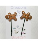 Gingerbread Man Bobby Pins for Christmas, Winter or the Holiday Season  - $7.45 CAD