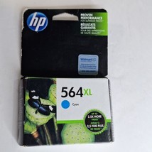 NEW HP 564XL CYAN High-Yield Ink Cartridge CB323WN#140 printer ink - £6.96 GBP
