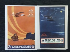 Lot of 2 Collectible  Postcards, 2017, France, Airplanes - $4.00